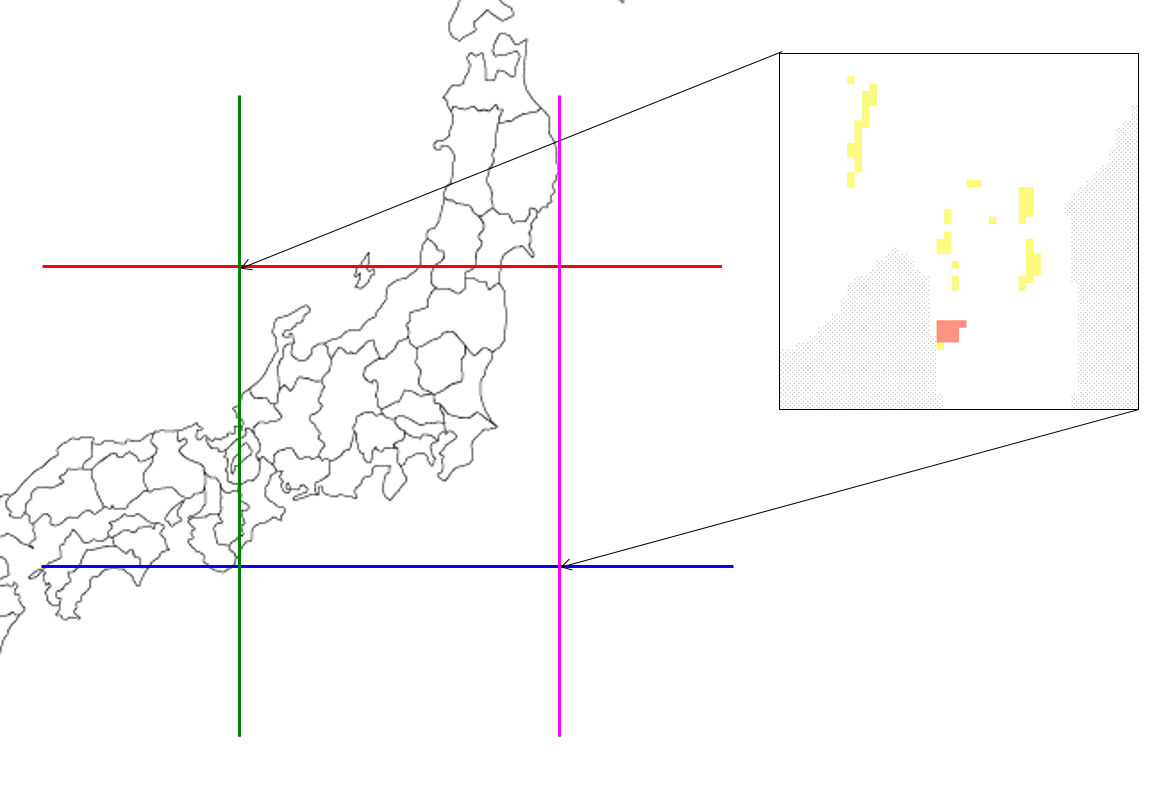 竜巻ナウキャスト画像イメージ